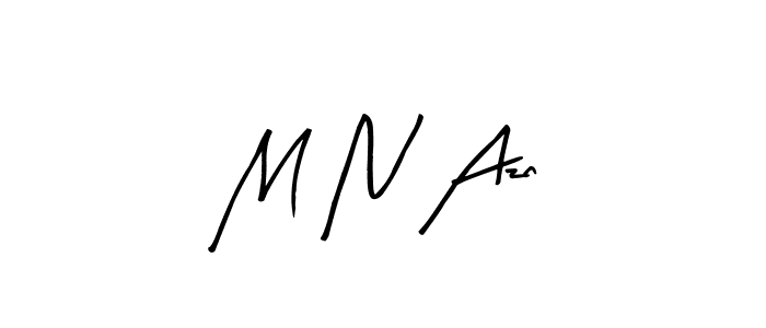 The best way (Arty Signature) to make a short signature is to pick only two or three words in your name. The name M N Azn include a total of six letters. For converting this name. M N Azn signature style 8 images and pictures png