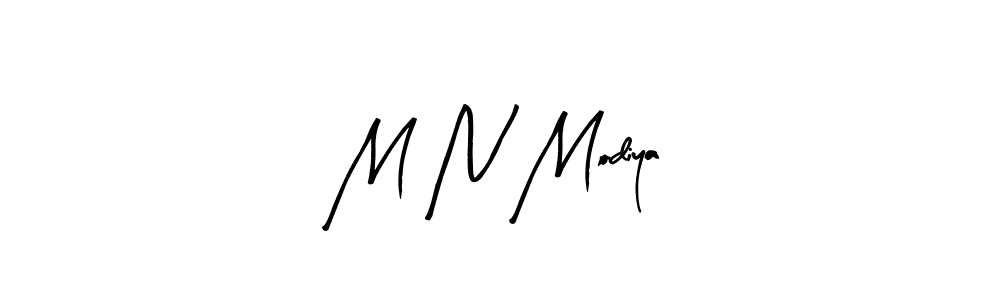 Use a signature maker to create a handwritten signature online. With this signature software, you can design (Arty Signature) your own signature for name M N Modiya. M N Modiya signature style 8 images and pictures png