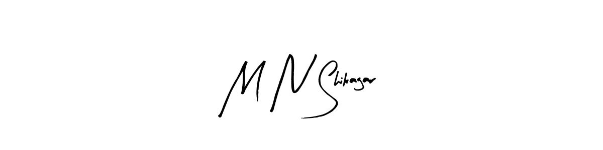 Best and Professional Signature Style for M N Shikagar. Arty Signature Best Signature Style Collection. M N Shikagar signature style 8 images and pictures png