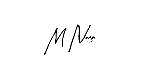 Best and Professional Signature Style for M Naga. Arty Signature Best Signature Style Collection. M Naga signature style 8 images and pictures png