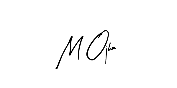 How to Draw M Ojha signature style? Arty Signature is a latest design signature styles for name M Ojha. M Ojha signature style 8 images and pictures png