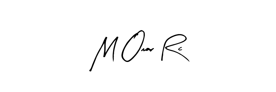 How to make M Omar Rc signature? Arty Signature is a professional autograph style. Create handwritten signature for M Omar Rc name. M Omar Rc signature style 8 images and pictures png