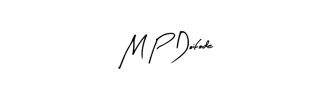 M P Doifode stylish signature style. Best Handwritten Sign (Arty Signature) for my name. Handwritten Signature Collection Ideas for my name M P Doifode. M P Doifode signature style 8 images and pictures png