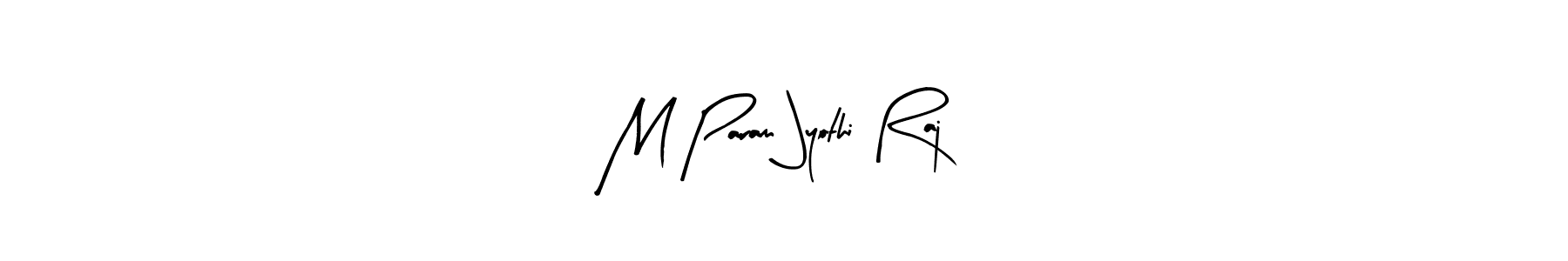 How to make M Param Jyothi Raj signature? Arty Signature is a professional autograph style. Create handwritten signature for M Param Jyothi Raj name. M Param Jyothi Raj signature style 8 images and pictures png