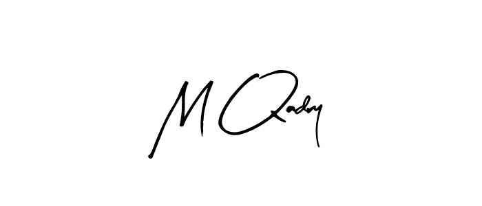 Also we have M Qadry name is the best signature style. Create professional handwritten signature collection using Arty Signature autograph style. M Qadry signature style 8 images and pictures png