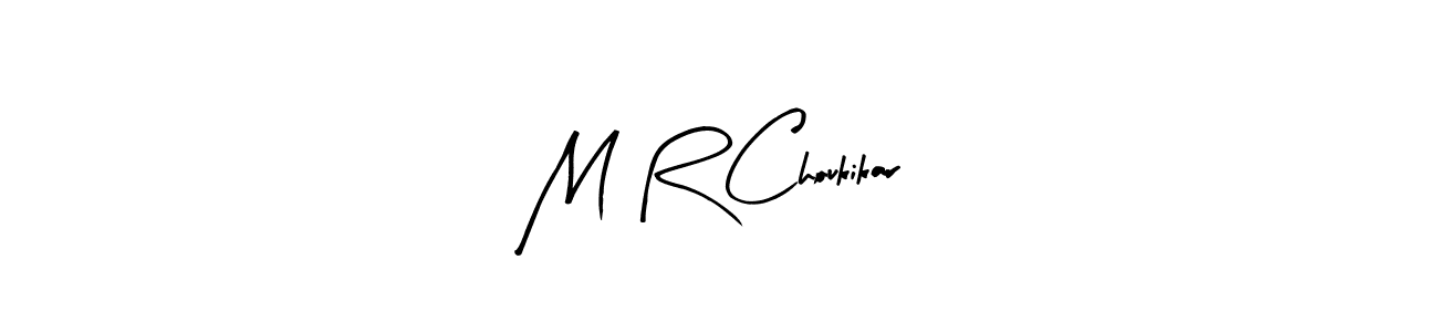 Here are the top 10 professional signature styles for the name M R Choukikar. These are the best autograph styles you can use for your name. M R Choukikar signature style 8 images and pictures png