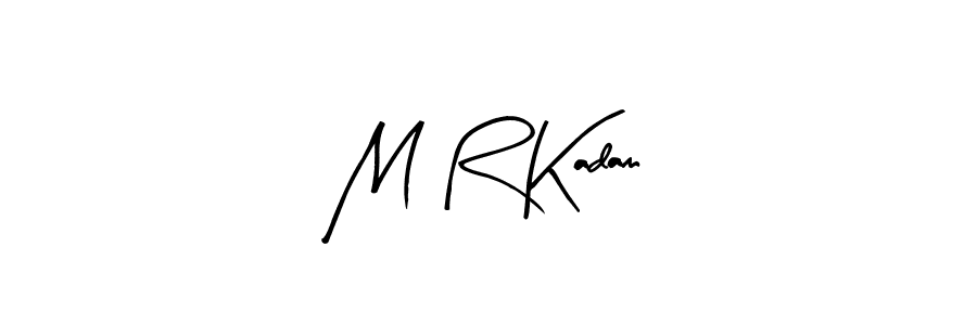 Make a beautiful signature design for name M R Kadam. Use this online signature maker to create a handwritten signature for free. M R Kadam signature style 8 images and pictures png