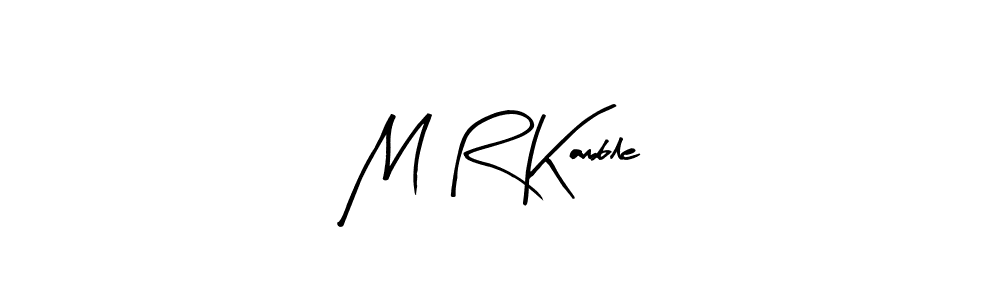 if you are searching for the best signature style for your name M R Kamble. so please give up your signature search. here we have designed multiple signature styles  using Arty Signature. M R Kamble signature style 8 images and pictures png