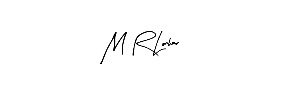 Also You can easily find your signature by using the search form. We will create M R Lonhar name handwritten signature images for you free of cost using Arty Signature sign style. M R Lonhar signature style 8 images and pictures png