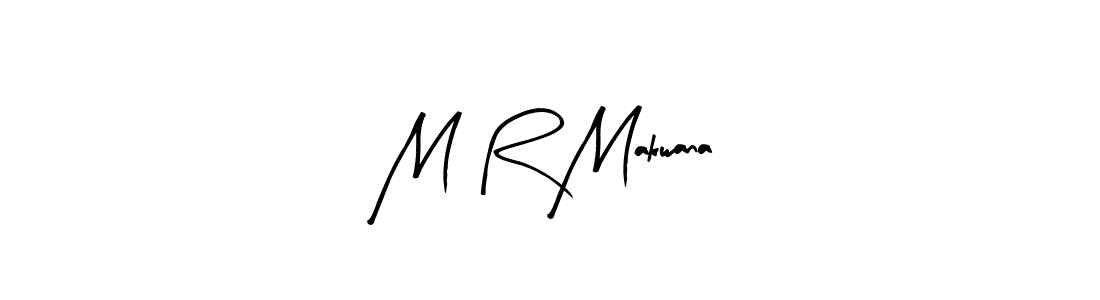 How to make M R Makwana signature? Arty Signature is a professional autograph style. Create handwritten signature for M R Makwana name. M R Makwana signature style 8 images and pictures png