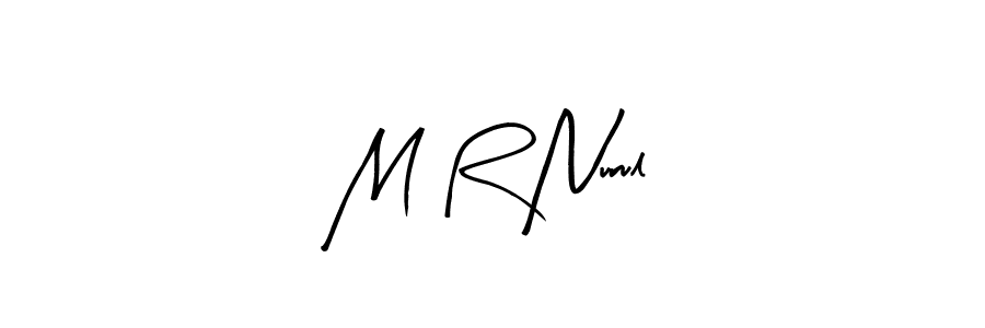 The best way (Arty Signature) to make a short signature is to pick only two or three words in your name. The name M R Nurul include a total of six letters. For converting this name. M R Nurul signature style 8 images and pictures png