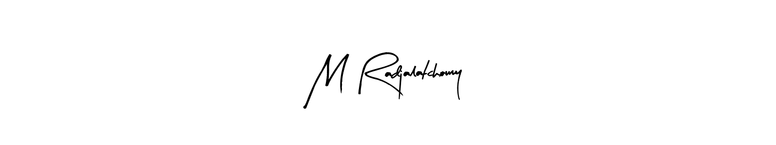 You can use this online signature creator to create a handwritten signature for the name M Radjalatchoumy. This is the best online autograph maker. M Radjalatchoumy signature style 8 images and pictures png