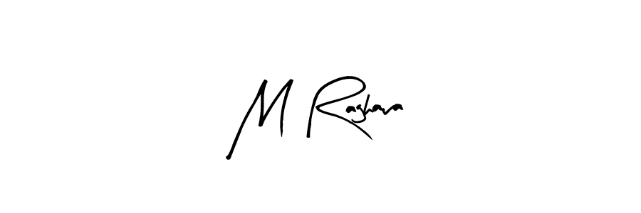 Make a beautiful signature design for name M Raghava. With this signature (Arty Signature) style, you can create a handwritten signature for free. M Raghava signature style 8 images and pictures png