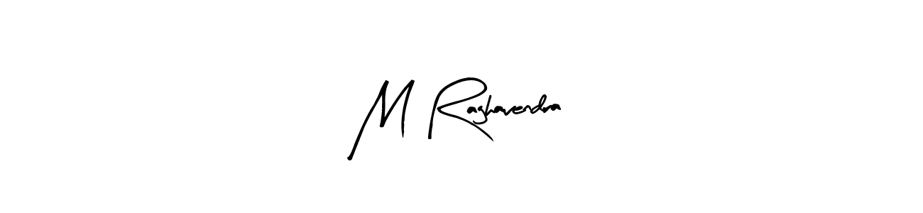 Arty Signature is a professional signature style that is perfect for those who want to add a touch of class to their signature. It is also a great choice for those who want to make their signature more unique. Get M Raghavendra name to fancy signature for free. M Raghavendra signature style 8 images and pictures png