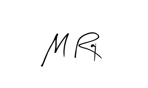 Similarly Arty Signature is the best handwritten signature design. Signature creator online .You can use it as an online autograph creator for name M Raj. M Raj signature style 8 images and pictures png