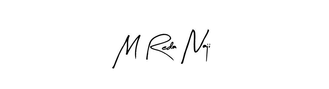 if you are searching for the best signature style for your name M Reda Naji. so please give up your signature search. here we have designed multiple signature styles  using Arty Signature. M Reda Naji signature style 8 images and pictures png