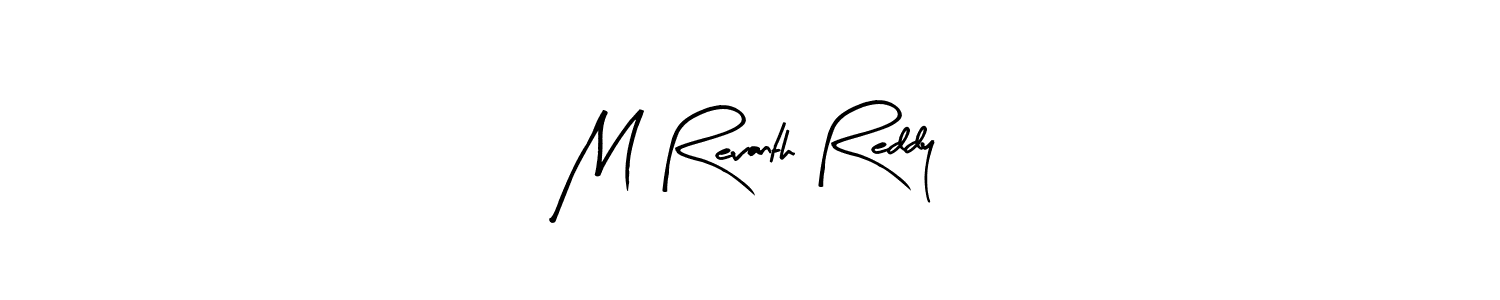 This is the best signature style for the M Revanth Reddy name. Also you like these signature font (Arty Signature). Mix name signature. M Revanth Reddy signature style 8 images and pictures png