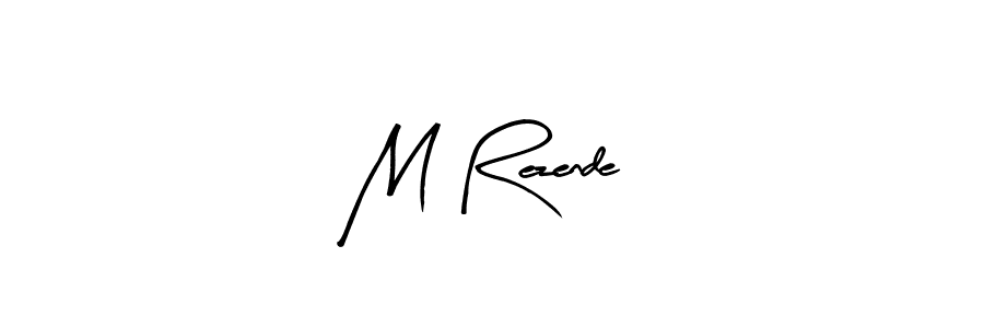 Make a beautiful signature design for name M Rezende. With this signature (Arty Signature) style, you can create a handwritten signature for free. M Rezende signature style 8 images and pictures png