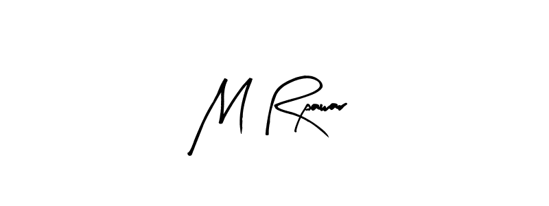 M Rpawar stylish signature style. Best Handwritten Sign (Arty Signature) for my name. Handwritten Signature Collection Ideas for my name M Rpawar. M Rpawar signature style 8 images and pictures png