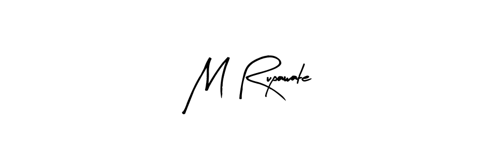 You can use this online signature creator to create a handwritten signature for the name M Rupawate. This is the best online autograph maker. M Rupawate signature style 8 images and pictures png