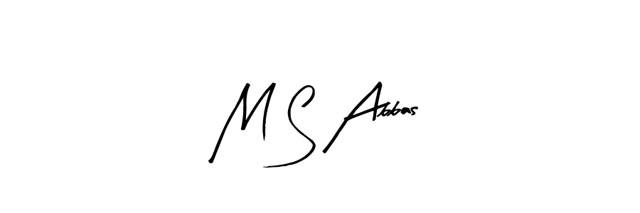 Best and Professional Signature Style for M S Abbas. Arty Signature Best Signature Style Collection. M S Abbas signature style 8 images and pictures png