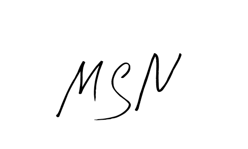 Create a beautiful signature design for name M S N. With this signature (Arty Signature) fonts, you can make a handwritten signature for free. M S N signature style 8 images and pictures png