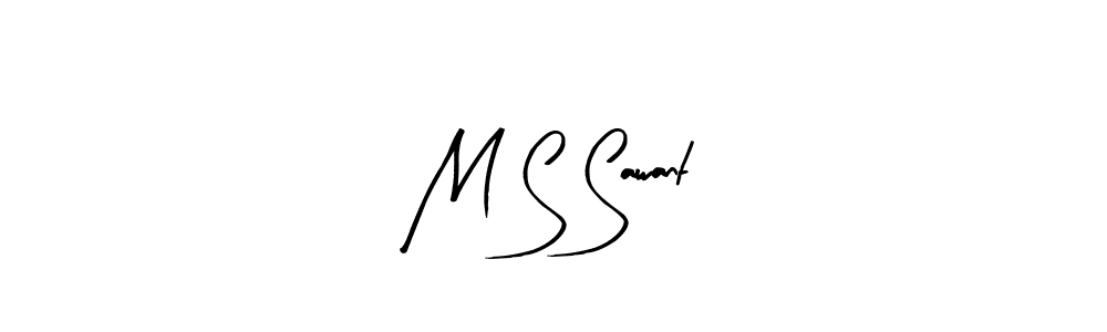 Use a signature maker to create a handwritten signature online. With this signature software, you can design (Arty Signature) your own signature for name M S Sawant. M S Sawant signature style 8 images and pictures png