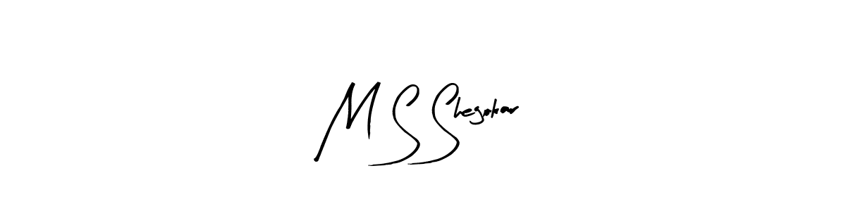 Also we have M S Shegokar name is the best signature style. Create professional handwritten signature collection using Arty Signature autograph style. M S Shegokar signature style 8 images and pictures png