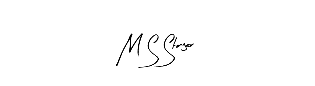 Use a signature maker to create a handwritten signature online. With this signature software, you can design (Arty Signature) your own signature for name M S Stonger. M S Stonger signature style 8 images and pictures png