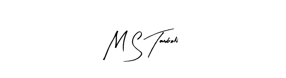 How to Draw M S Tamboli signature style? Arty Signature is a latest design signature styles for name M S Tamboli. M S Tamboli signature style 8 images and pictures png