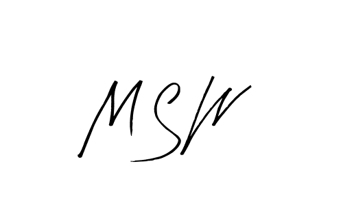 How to make M S W name signature. Use Arty Signature style for creating short signs online. This is the latest handwritten sign. M S W signature style 8 images and pictures png