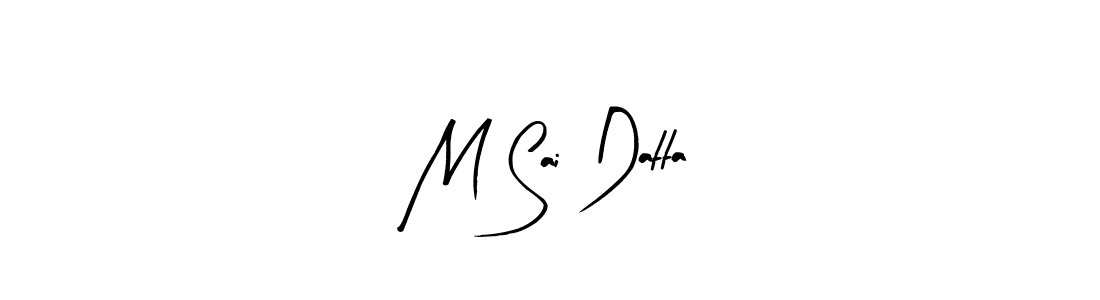 Also You can easily find your signature by using the search form. We will create M Sai Datta name handwritten signature images for you free of cost using Arty Signature sign style. M Sai Datta signature style 8 images and pictures png