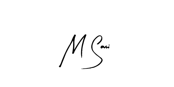 How to make M Sami name signature. Use Arty Signature style for creating short signs online. This is the latest handwritten sign. M Sami signature style 8 images and pictures png