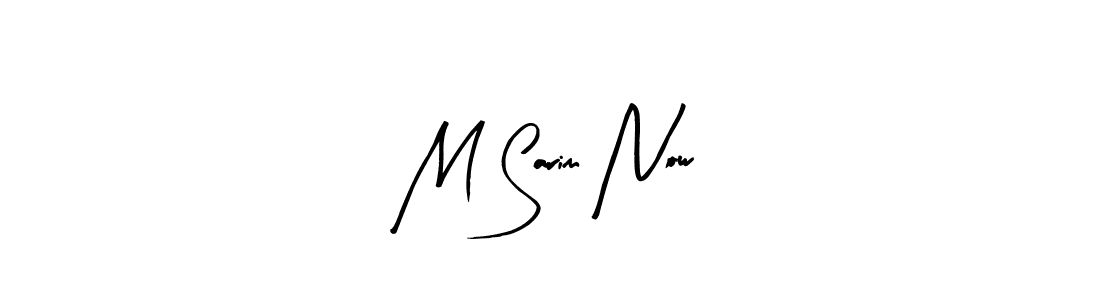 Once you've used our free online signature maker to create your best signature Arty Signature style, it's time to enjoy all of the benefits that M Sarim Now name signing documents. M Sarim Now signature style 8 images and pictures png