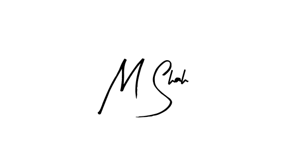 Also we have M Shah name is the best signature style. Create professional handwritten signature collection using Arty Signature autograph style. M Shah signature style 8 images and pictures png