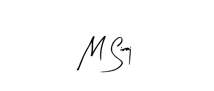 The best way (Arty Signature) to make a short signature is to pick only two or three words in your name. The name M Siraj include a total of six letters. For converting this name. M Siraj signature style 8 images and pictures png