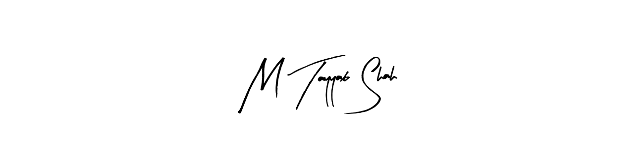 Make a beautiful signature design for name M Tayyab Shah. Use this online signature maker to create a handwritten signature for free. M Tayyab Shah signature style 8 images and pictures png