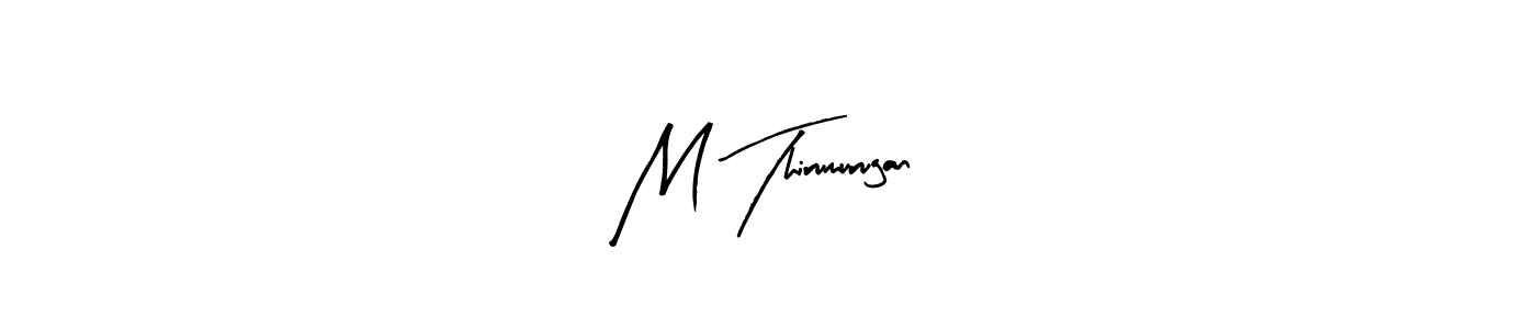 Design your own signature with our free online signature maker. With this signature software, you can create a handwritten (Arty Signature) signature for name M Thirumurugan. M Thirumurugan signature style 8 images and pictures png