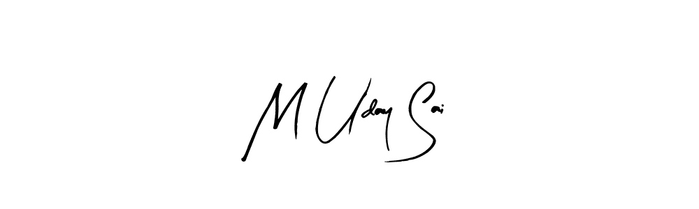 Make a beautiful signature design for name M Uday Sai. Use this online signature maker to create a handwritten signature for free. M Uday Sai signature style 8 images and pictures png