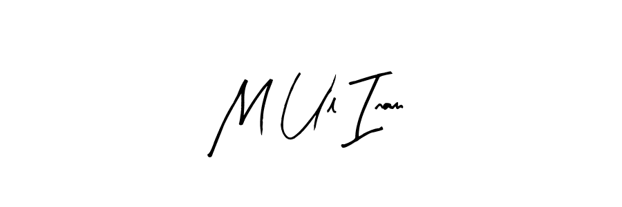 Once you've used our free online signature maker to create your best signature Arty Signature style, it's time to enjoy all of the benefits that M Ul Inam name signing documents. M Ul Inam signature style 8 images and pictures png
