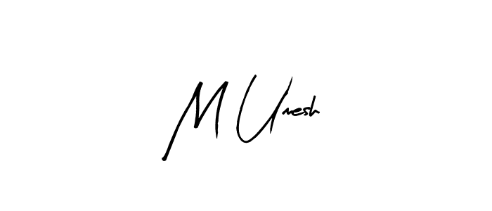 if you are searching for the best signature style for your name M Umesh. so please give up your signature search. here we have designed multiple signature styles  using Arty Signature. M Umesh signature style 8 images and pictures png