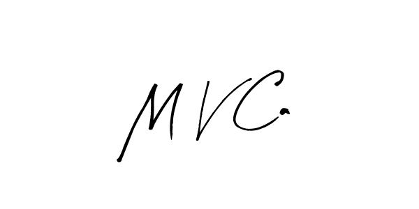 Here are the top 10 professional signature styles for the name M V Ca. These are the best autograph styles you can use for your name. M V Ca signature style 8 images and pictures png