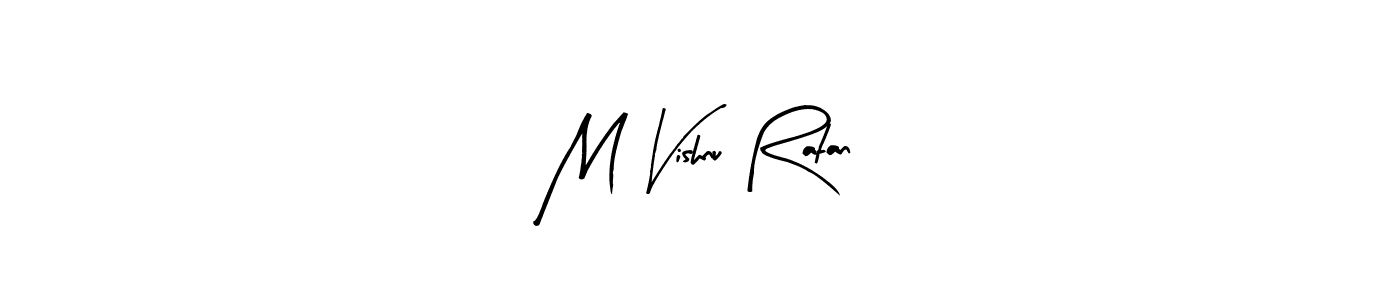 Make a beautiful signature design for name M Vishnu Ratan. Use this online signature maker to create a handwritten signature for free. M Vishnu Ratan signature style 8 images and pictures png