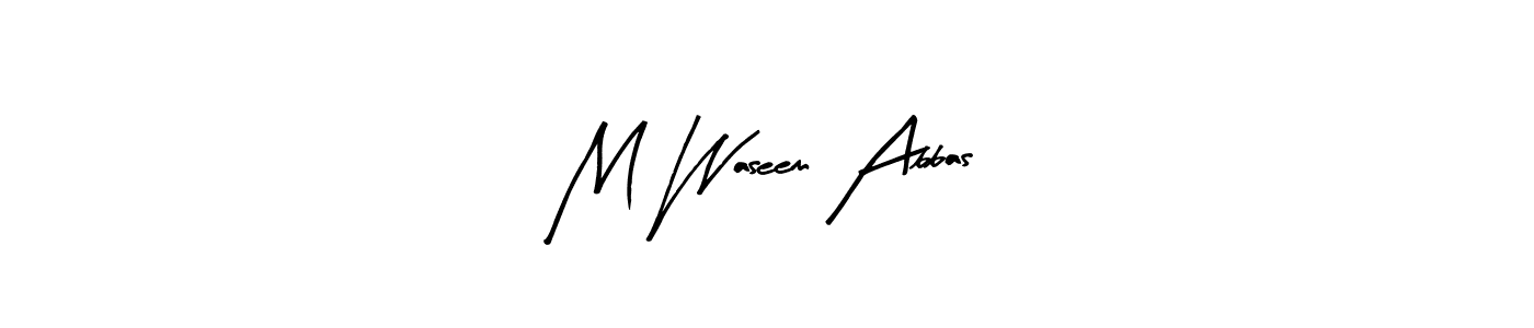 You should practise on your own different ways (Arty Signature) to write your name (M Waseem Abbas) in signature. don't let someone else do it for you. M Waseem Abbas signature style 8 images and pictures png