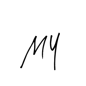 How to make M Y signature? Arty Signature is a professional autograph style. Create handwritten signature for M Y name. M Y signature style 8 images and pictures png