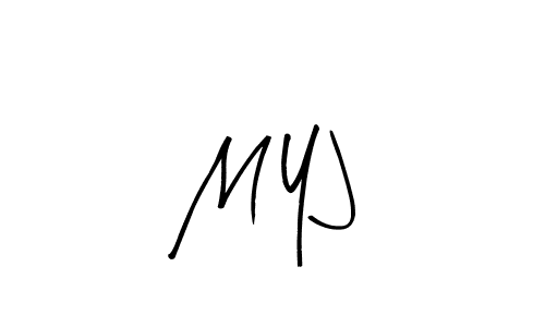 Best and Professional Signature Style for M Y J. Arty Signature Best Signature Style Collection. M Y J signature style 8 images and pictures png