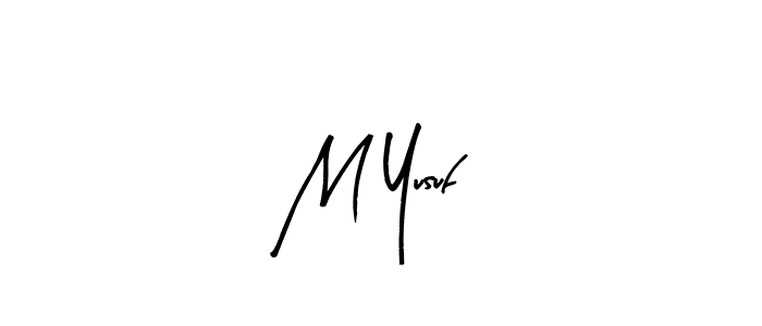 How to Draw M Yusuf signature style? Arty Signature is a latest design signature styles for name M Yusuf. M Yusuf signature style 8 images and pictures png