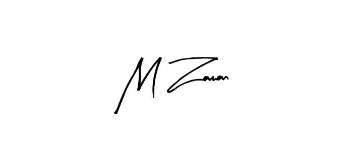 M Zaman stylish signature style. Best Handwritten Sign (Arty Signature) for my name. Handwritten Signature Collection Ideas for my name M Zaman. M Zaman signature style 8 images and pictures png