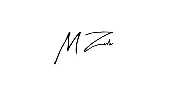 How to make M Zulu signature? Arty Signature is a professional autograph style. Create handwritten signature for M Zulu name. M Zulu signature style 8 images and pictures png