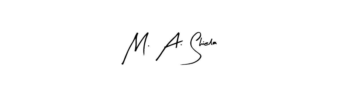 It looks lik you need a new signature style for name M. A. Shiela. Design unique handwritten (Arty Signature) signature with our free signature maker in just a few clicks. M. A. Shiela signature style 8 images and pictures png